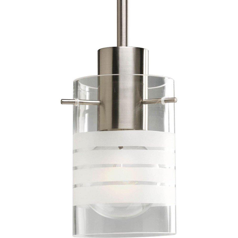 Progress Lighting Brushed Nickel 100W 1-Light Medium Pendant 
