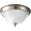 1 Light 75W CTC Fixture with Etched Ribbed Glass