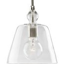 Progress Lighting Polished Nickel 45-1/5 in. 1-Light Mini Pendant 