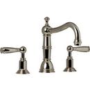 Widespread Bathroom Sink Faucet with Two Lever Handle in Polished Chrome