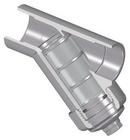 Spears&reg; Manufacturing Company Grey Socket CPVC and EPDM Strainer Wye 