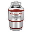 KitchenAid Stainless Steel Continuous Feed Garbage Disposal with SoundSeal Plus Technology 