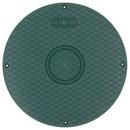 Polylok Green HDPE Solid Cover for Risers and Distribution Boxes in Green 