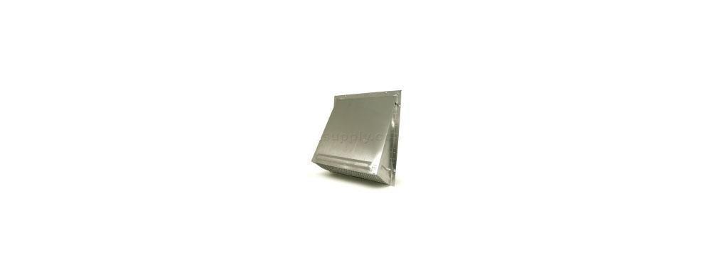 Gator Metal Products Wall Vent Galvanized Steel 