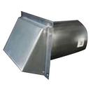 6 in. Galvanized Wall Vent