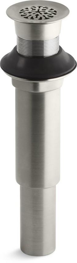 Bathroom Sink Drain in Vibrant Brushed Nickel