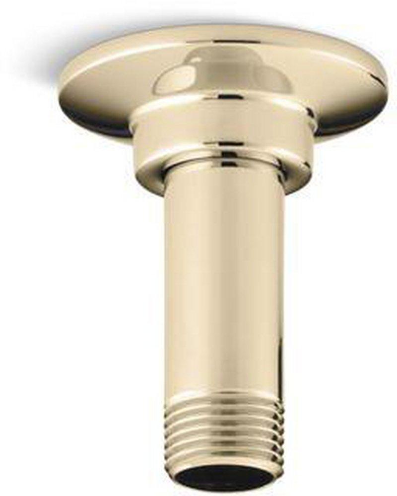 KOHLER Vibrant&reg; French Gold Brass Shower Arm and Flange 