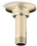 KOHLER Vibrant&reg; French Gold Brass Shower Arm and Flange 