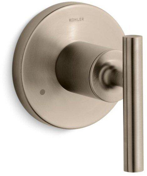 KOHLER Vibrant Brushed Bronze Single Handle Diverter Valve Trim 