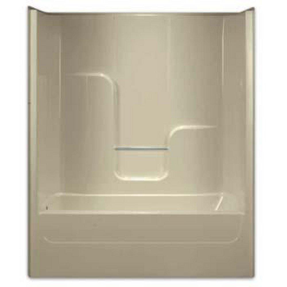 Aquarius Industries White 60 x 32 in. Fiberglass Reinforced Plastic Tub and Shower in White 