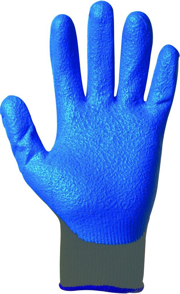 Jackson Safety Black Rubber Spandex Dipped and Coated Glove in Black and Blue (Pair of 11) 