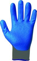 Jackson Safety Black Rubber Spandex Dipped and Coated Glove in Black and Blue (Pair of 11) 