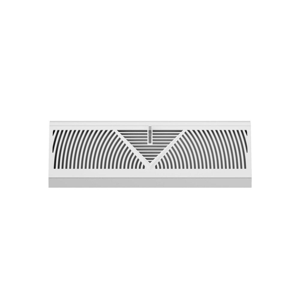 PROSELECT&reg; White 15 in. Baseboard Diffuser 