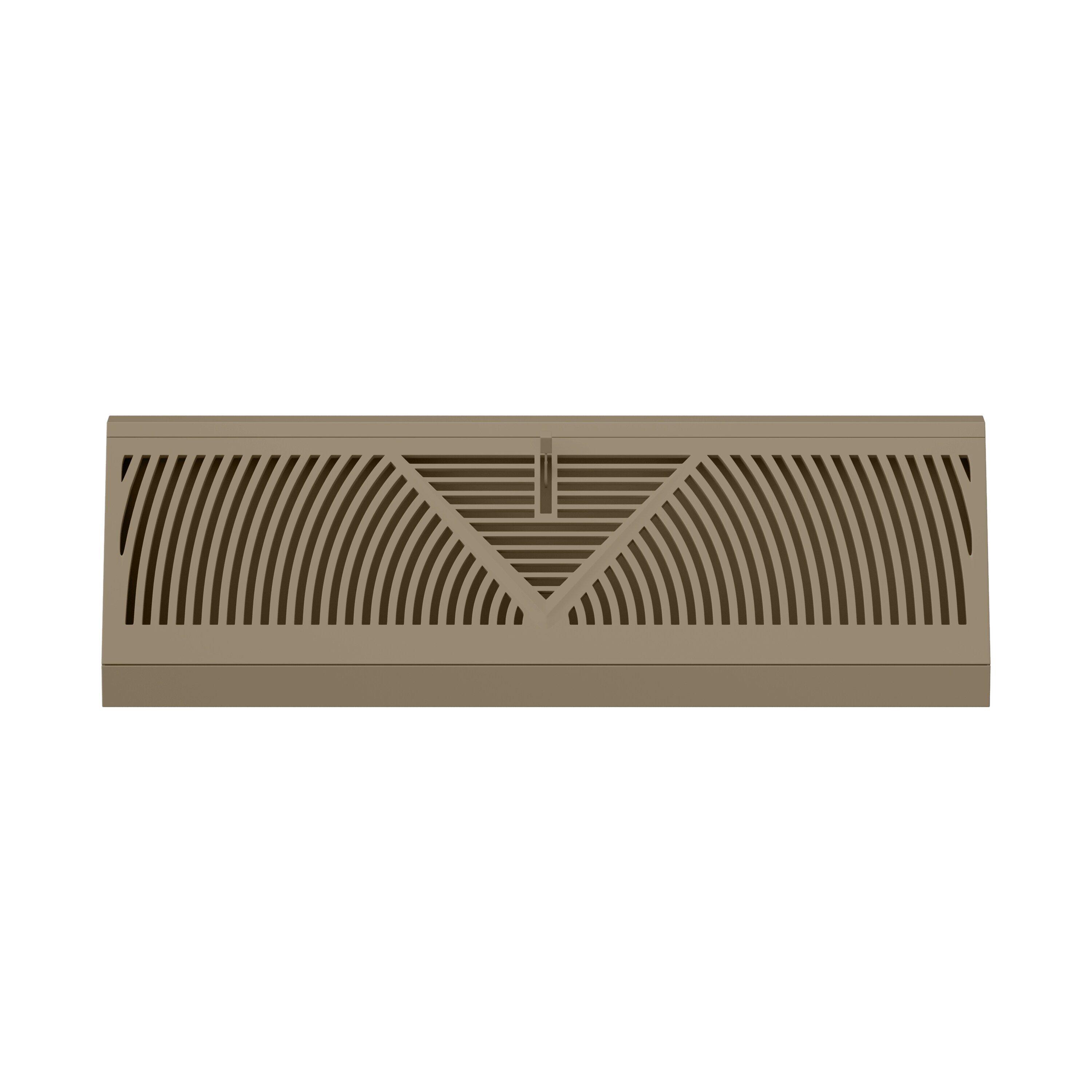PROSELECT&reg; Brown 18 in. Baseboard Diffuser 