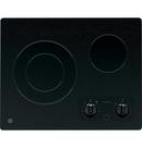 GE&reg; Black 2 Burner Smoothtop Cooktop 