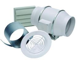 293 CFM Bathroom Exhaust Fan in Off White