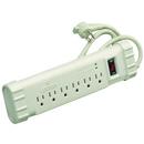 LEVITON Beige 6-Outlet Surge Protector 