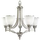 Seagull Lighting Antique Brushed Nickel 5 Light Chandelier 