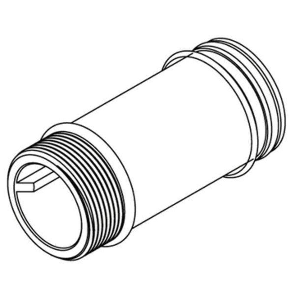 Moen Chrome 4 in. Supply Extension Nipple 