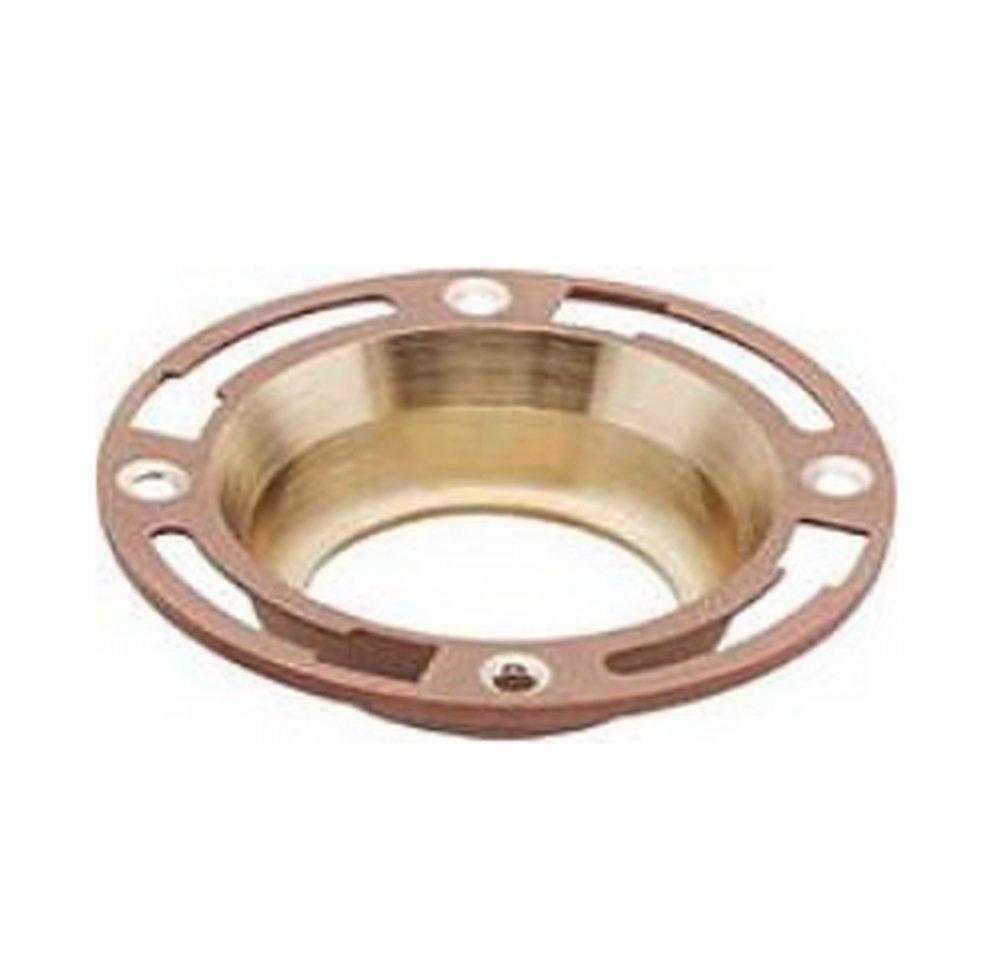 Matco-Norca 3 in. Brass Closet Flange 