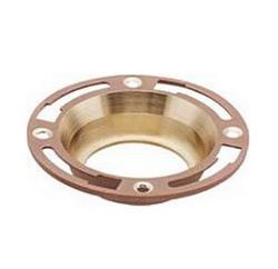 4 x 3 in. Brass Closet Flange