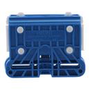 HoldRite™ Medium Blue Zinc Plated Plastic Pipe Clamp 