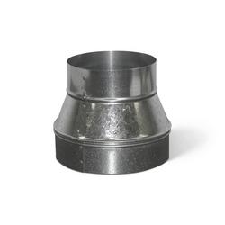 14 in. x 12 in. 26 ga Galvanized No-Crimp Duct Reducer