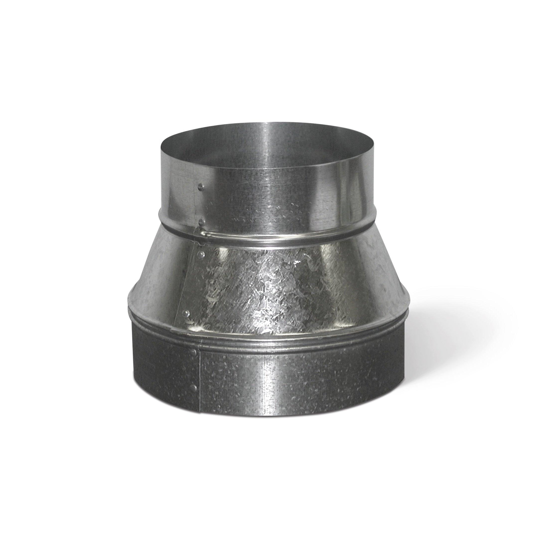 26 ga Galvanized No-Crimp Duct Reducer 