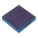 6 x 6 x 7/8 in. Equipment Pad Foam, Plastic and Rubber