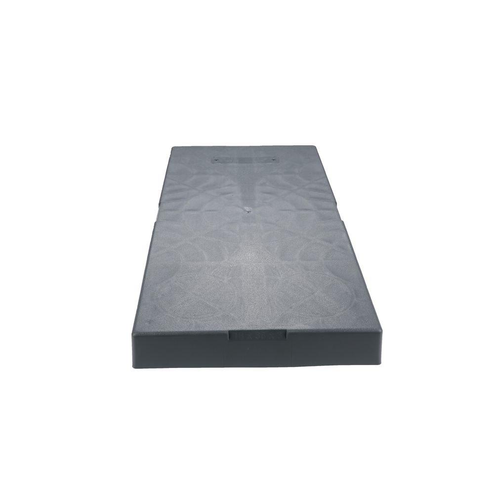 DiversiTech&reg; Grey Equipment Pad Plastic 