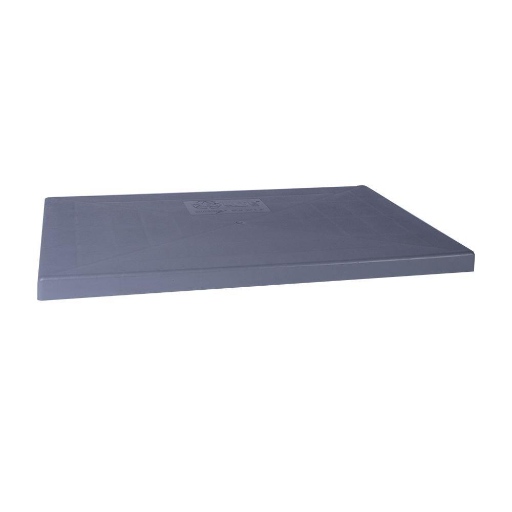 DiversiTech&reg; Grey Equipment Pad Plastic 