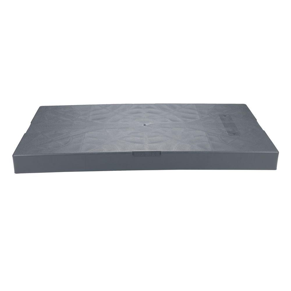 DiversiTech&reg; Grey Equipment Pad Plastic 
