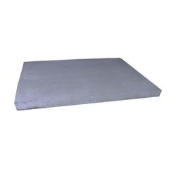36 in. x 42 in. x 3 in. Steel-Reinforced Concrete Equipment Pad - Grey