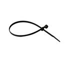 7 in. Nylon Wire Ties with Mounting Hole in Black (Pack of 100) 