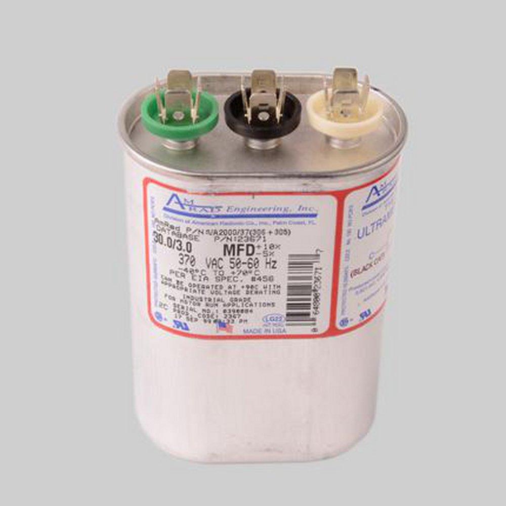 DiversiTech&reg; 370V Run Capacitor 