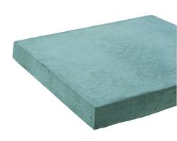 40 in. x 40 in. x 4 in. Concrete Equipment Pad - Grey