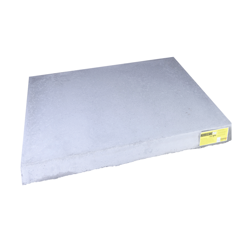 DiversiTech&reg; Gray Hurricane Concrete Equipment Pad 