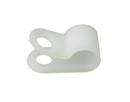 DiversiTech&reg; White Nylon Wire and Cable Clamp 40 Pack 