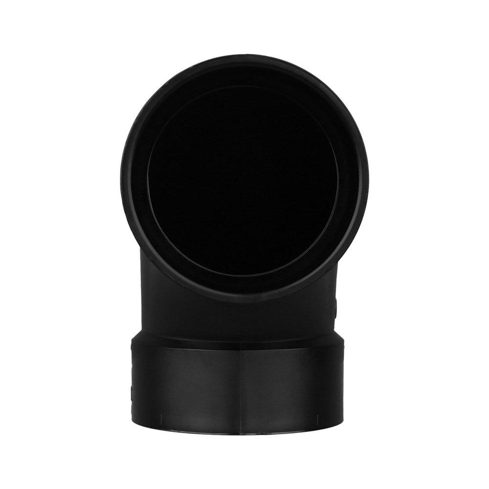 Black ABS DWV 90&deg; Elbow 