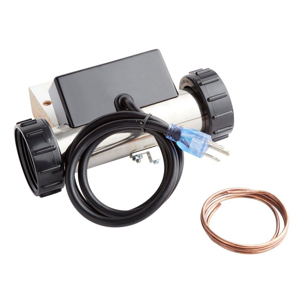 Signature Hardware Black In-Line Heater Whirlpool Accessory 