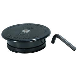 3- 1/2 in. Flush Cleanout Replacementair Plug Black