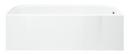 Sterling White 60 x 30 in. Soaker Alcove Bathtub in White 