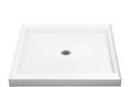 Sterling White 42 in. Square Shower Base 