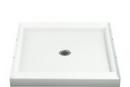 36 in. x 36 in. Shower Base with Center Drain in White