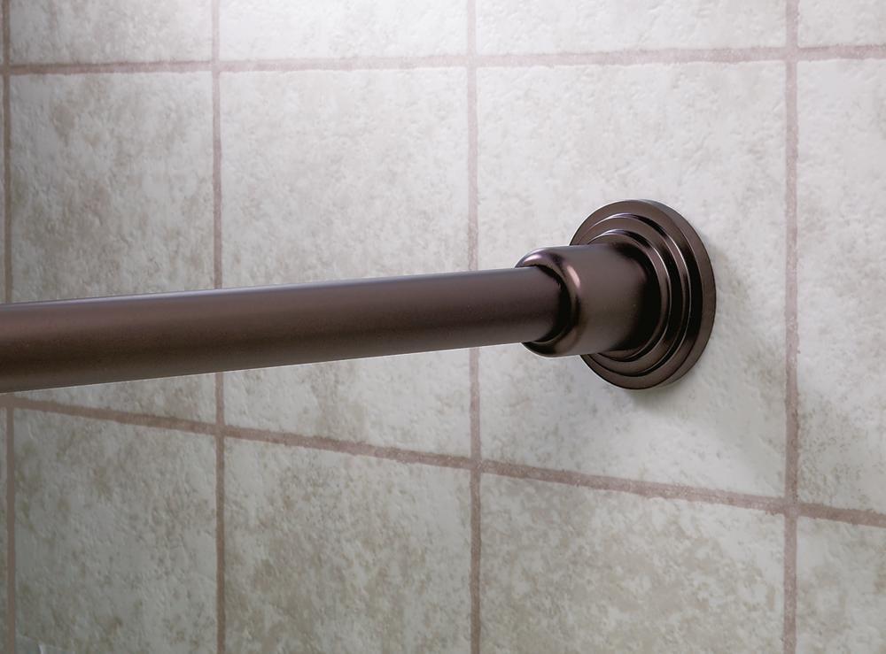 Gatco Bronze Shower Rod End and Set 