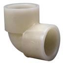 2 in. Socket Straight Schedule 80 Natural PVDF 90 Degree Elbow in Natural