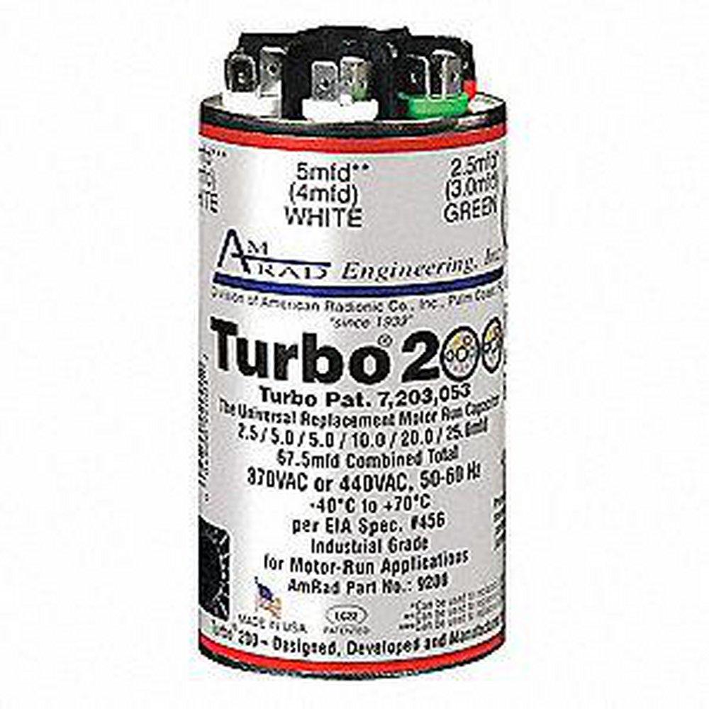 Rheem 2.5-65 Microfarads 200 Turbo Cap 