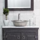 Native Trails Brushed Nickel Vessel Mount Bathroom Sink 