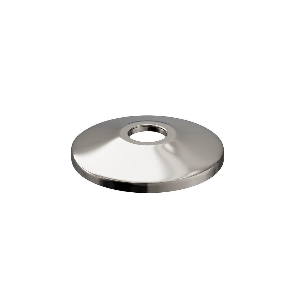 Jones Stephens Brushed Nickel 1/2 in. Escutcheon 