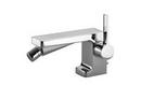 Bidet Mixer with Single Lever Handle in Polished Chrome
